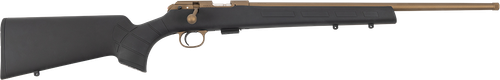 CZ-USA 02394 CZ 457 American 22 LR 5+1 20" Bronze Cerakote Steel Threaded Barrel, American Style Black Synthetic Stock