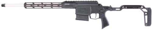 Sig Sauer CROSS24316BTRX Cross Trax 243 Win 5+1 16" Stainless Threaded Barrel, Black Anodized Picatinny Rail Alloy Steel Receiver, M-LOK Handguard, Black Minimalist Folding Stock, Black Polymer Grip