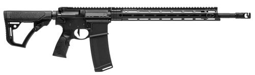 Daniel Defense 0212816541047 DDM4 V7 Pro 5.56x45mm NATO 30+1 18" Threaded Heavy Barrel w/Muzzle Climb Mitigator, Black Hard Coat Anodized Receiver, 6 Position Stock w/SoftTouch Overmolding