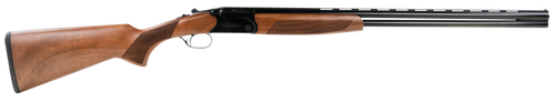 CZ-USA 06413 Drake  28 Gauge 2.75" 2rd 28" Barrel, Gloss Black Chrome Metal Finish, Turkish Walnut Fixed Pistol Grip Stock Includes 5 Chokes