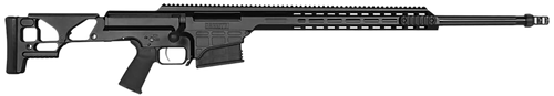 Barrett 18514 MRAD  308 Win 24" 10+1 Black Cerakote Black Fixed Adjustable Comb Stock Black Polymer Grip Right Hand
