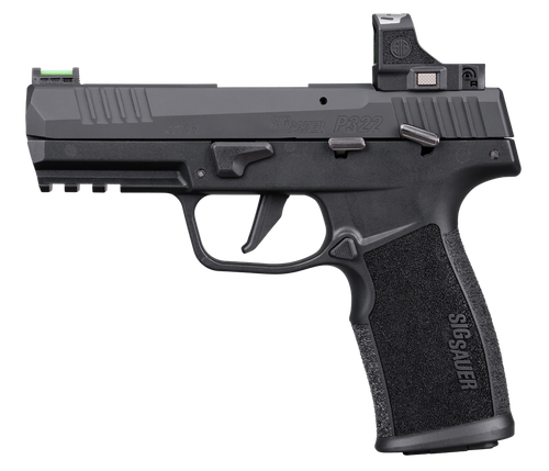 Sig Sauer P322 .22 LR, 4" Barrel, 20+1, Black Polymer / Hard Coat Anodized