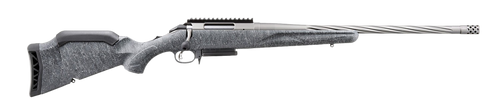 Ruger American II .22 Creedmoor, 20" Barrel, 3+1, Gray Splatter / Gun Metal Gray Cerakote