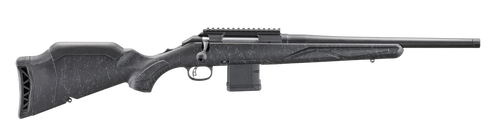 Ruger American II Patrol 5.56 NATO, 16.1" Barrel, 10+1, Black Splatter / Graphite Black Cerakote