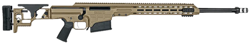 Barrett 18491 MRAD  308 Win 22" 10+1 Flat Dark Earth Cerakote Flat Dark Earth Folding with Adjustable LOP Stock Black Polymer Grip Right Hand