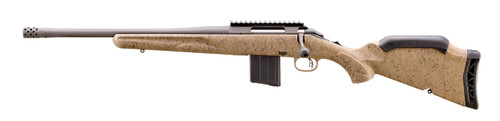 Ruger American II Ranch LH .400 Legend, 16.1" Barrel, 5+1, Flat Dark Earth Splatter Synthetic / Cobalt Cerakote