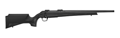 CZ-USA 07415 600+ Alpha 6mm Creedmoor 5+1 22" Black Nitride Threaded Barrel, Black Nitride Aluminum Receiver w/Weaver Rail, Black Soft Touch Fixed Polymer Stock
