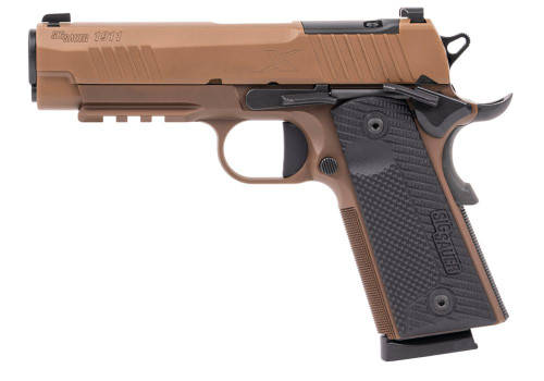 Sig Sauer 1911 XCarry Emperor Scorpion .45 ACP, 4.25" Barrel, 8+1, Coyote PVD / Black DLC