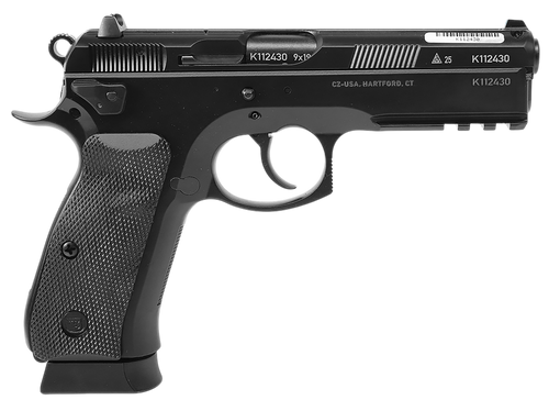 CZ CZ 75 SP-01 Tactical 50th Anniversary Elite 9mm Luger, 4.6" Barrel, 19+1, Black Polycoat