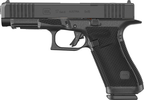 Glock 17 Gen 6 9mm Luger, 4.49" Barrel, 10+1, Black nDLC