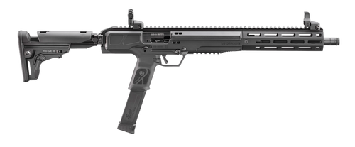 Ruger 19307 LC Carbine 10mm Auto 30+1 16.25" Black Anodized Threaded Barrel, Black Anodized Picatinny Rail Aluminum Receiver, M-LOK Handguard, Adj Folding Black Polymer Stock, Ambidextrous