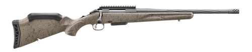 Ruger American II Ranch 350 Legend, 16.4" Barrel, 5+1, Cobalt Cerakote / Flat Dark Earth Splatter Synthetic
