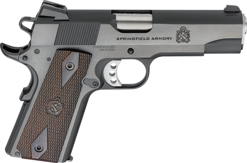 Springfield Armory 1911 Garrison 9mm Luger, 4.25" Barrel, 9+1, Blued
