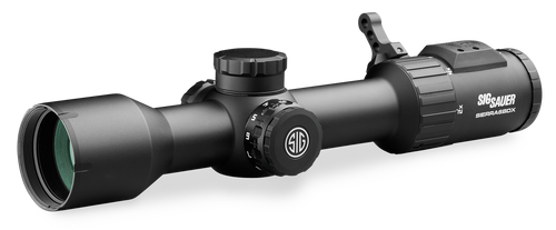 Sig Sauer Electro-Optics SOSBDX621 Sierra6 BDX Black Anodized 2-12x40mm 30mm Tube Illuminated BDX-R2 Reticle