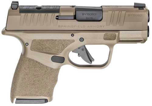 Springfield Armory Hellcat Micro-Compact OSP 9mm Luger, 3" Barrel, 11+1, Flat Dark Earth Cerakote