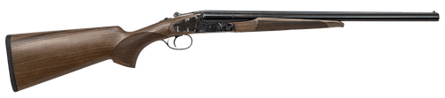 CZ-USA 06417 Sharp-Tail Coach 12 Gauge 3" 2rd 20" Black Hard Chrome Side-by-Side Barrel, Color Case Hardened Metal Finish, Turkish Walnut Stock Includes Fixed Chokes