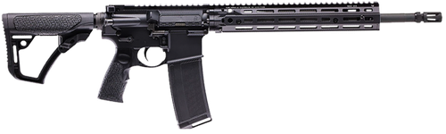 Daniel Defense 0219110750047 DD4 RIII 5.56x45mm NATO 16" 30+1, Black, OEM Stock & Grip, 12.50" M-Lok Handgaurd, Ambi Controls