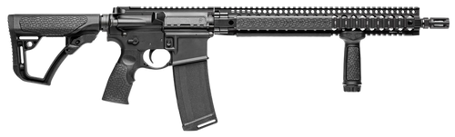 Daniel Defense 0214515175047 DDM4 V9 5.56x45mm NATO 16" 30+1 Black Hard Coat Anodized 6 Position w/SoftTouch Overmolding Stock