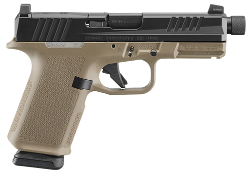 Ruger RXM 9mm Luger, 4.5" Barrel, 15+1, Black Nitride / Flat Dark Earth