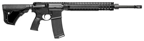 Daniel Defense 0214213175047 DDM4 MK12 SPR 5.56x45mm NATO 18" 20+1 Black Hard Coat Anodized 6 Position w/SoftTouch Overmolding Stock