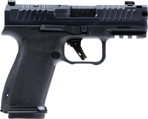 Canik HG8572N Mete MC9 Prime Micro Compact 9mm Luger 15+1 3.64" Black Barrel, Black Steel Optic Ready/Serrated Slide, Black Polymer Frame w/Beavertail & Picatinny Rail, Textured Grip, Ambidextrous