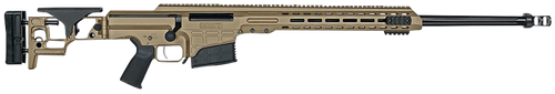 Barrett 18479 MRAD  338 Lapua Mag 26" 10+1 Flat Dark Earth Cerakote Flat Dark Earth Folding with Adjustable LOP Stock Black Polymer Grip Right Hand
