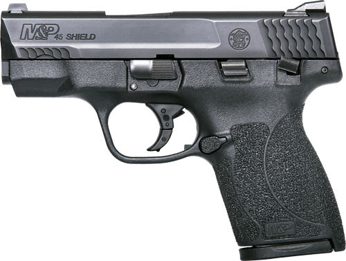 S&W SHIELD M2.0 M&P45 45ACP FS BLACKENED SS/BLACK POLYMER