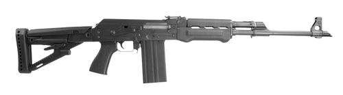 Zastava Arms Usa ZR77308BP ZPAP M77 308 Win/7.62x51mm 20+1 19.70" Black Threaded Barrel, 1.5mm Bulged Trunnion Receiver, Polymer Handguard, Adj. Promag Synthetic Stock, TangoDown Battlegrip Grip