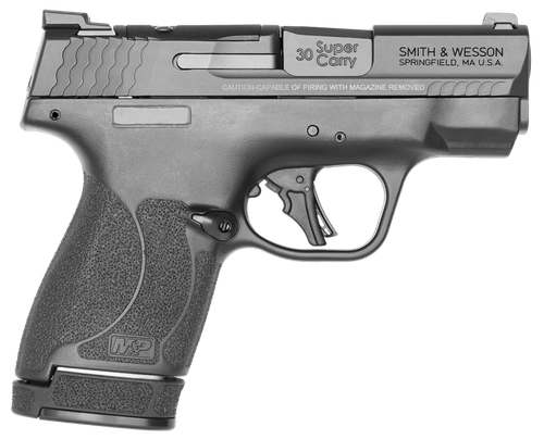 Smith & Wesson M&P Shield Plus Optic Ready .30 Super Carry, 3.1" Barrel, 13+1, Black / Armornite
