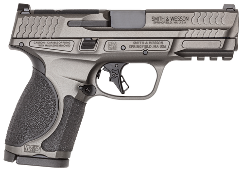 Smith & Wesson M&P9 M2.0 Metal Compact 9mm Luger, 4" Barrel, 15+1, Tungsten Gray Cerakote