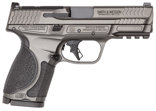 Smith & Wesson M&P9 M2.0 Metal Compact 9mm Luger, 4" Barrel, 15+1, Tungsten Gray Cerakote