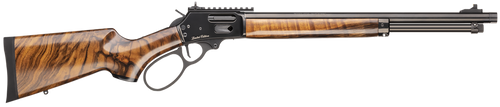 Smith & Wesson 14079 1854  44 Rem Mag 9+1 19.25" Black PVD Threaded Barrel, Black PVD Picatinny Rail Stainless Steel Receiver, Fixed Satin Walnut Stock, Large Loop