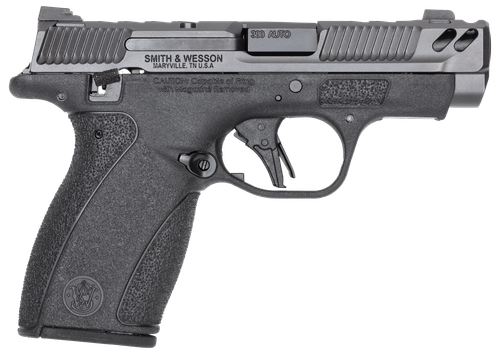 Smith & Wesson PC Bodyguard 2.0 Carry Comp .380 Auto, 3.1" Barrel, 10+1, Gray Armornite / Black