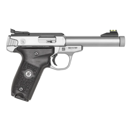 Smith & Wesson SW22 Victory .22 LR, 5.5" Barrel, 10+1, Satin Stainless