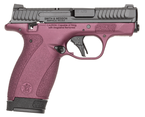 Smith & Wesson Bodyguard 2.0 .380 Auto, 2.75" Barrel, 10+1, Black Cherry Cerakote / Black Armornite