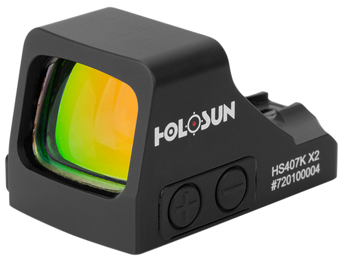 Holosun HS407KX2 407  Black Anodized 1 x 0.58" x 0.77" 6 MOA Red Dot