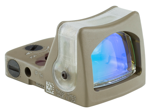 Trijicon 700210 RMR Dual Illuminated Flat Dark Earth 1 x 0.87" x 0.63" 9 MOA Green Dot