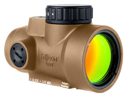 Trijicon 2200346 MRO SD  Coyote Tan 1x25mm 2 MOA Green Dot Reticle