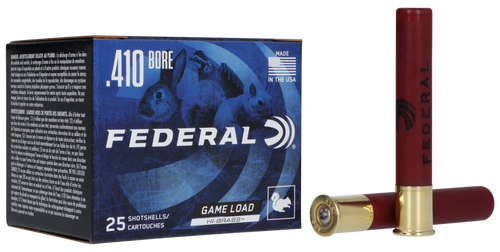 Federal H41375 Game-Shok High Brass 410Gauge 3" 11/16oz 7.5Shot 25 Per Box/10 Case
