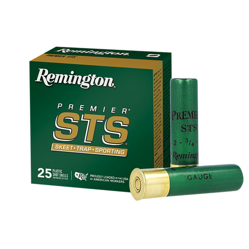 Remington Ammunition 20155 Premier STS  12 Gauge 2.75" 1 oz 8 Shot 25 Per Box/ 10 Cs