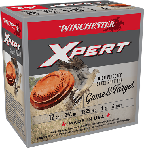 Winchester Ammo WE12GT6 Super X Xpert High Velocity 12Gauge 2.75" 1oz 6Shot 25 Per Box/10 Case
