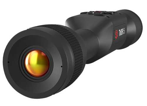 ATN TIWST5325A Thor 5 320 Thermal Rifle Scope, Black Anodized 4-16x Smart Mil Dot Reticle w/Zoom 320x240, 12 Microns 60 fps Resolution