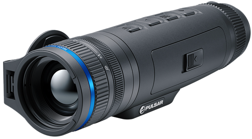 Pulsar PL77511 Telos XG35 Thermal Hand Held/Mountable Scope Black 3-12x 35mm 384x288, 17 Microns Resolution Zoom 4x