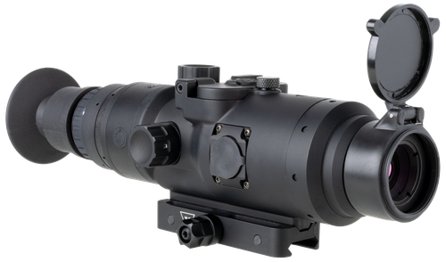Trijicon EO HUNTER243 IR-Hunter 24-3 Thermal Matte Black 1.2-9.6x 24mm Multi Reticle 1x-8x Zoom, 640x480, 12 Microns, 60Hz Resolution