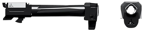 Radian Weapons R0842 Ramjet & Afterburner Combo 9mm Luger Compatible w/Glock 43, Black Stainless Steel