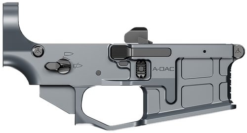 Radian Weapons R0388 A-DAC 15 Lower Receiver Gray, Fully Ambi Controls, Talon 45/90 Safety, Ext. Bolt Catch, Left-Side Mag Release, Right-Side Bolt Release, Enhanced Takedown Pins