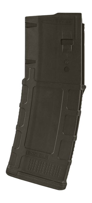 Magpul MAG800ODG PMAG GEN M3 30rd 300 Blackout OD Green Polymer