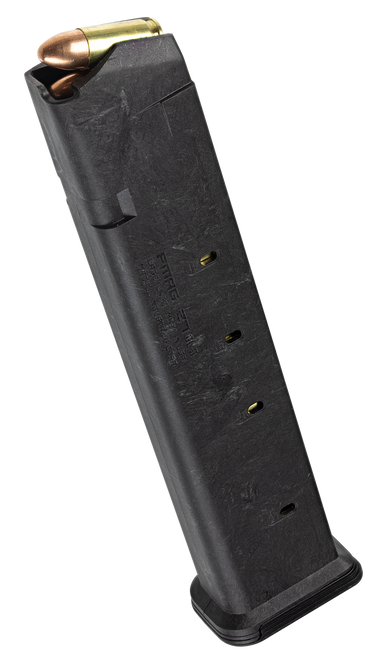 Magpul MAG662BLK PMAG GL9 27rd 9mm Luger Compatible w/Glock 19 Black Polymer