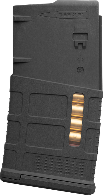 Magpul MAG1429BLK PMAG GEN M3 20rd Fits AR10/M110/SR25 Black