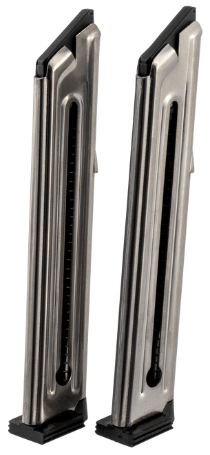Ruger 90645 Mark III/IV Value Pack 10rd 22 LR E-Nickel Stainless Steel 2 Per Pack